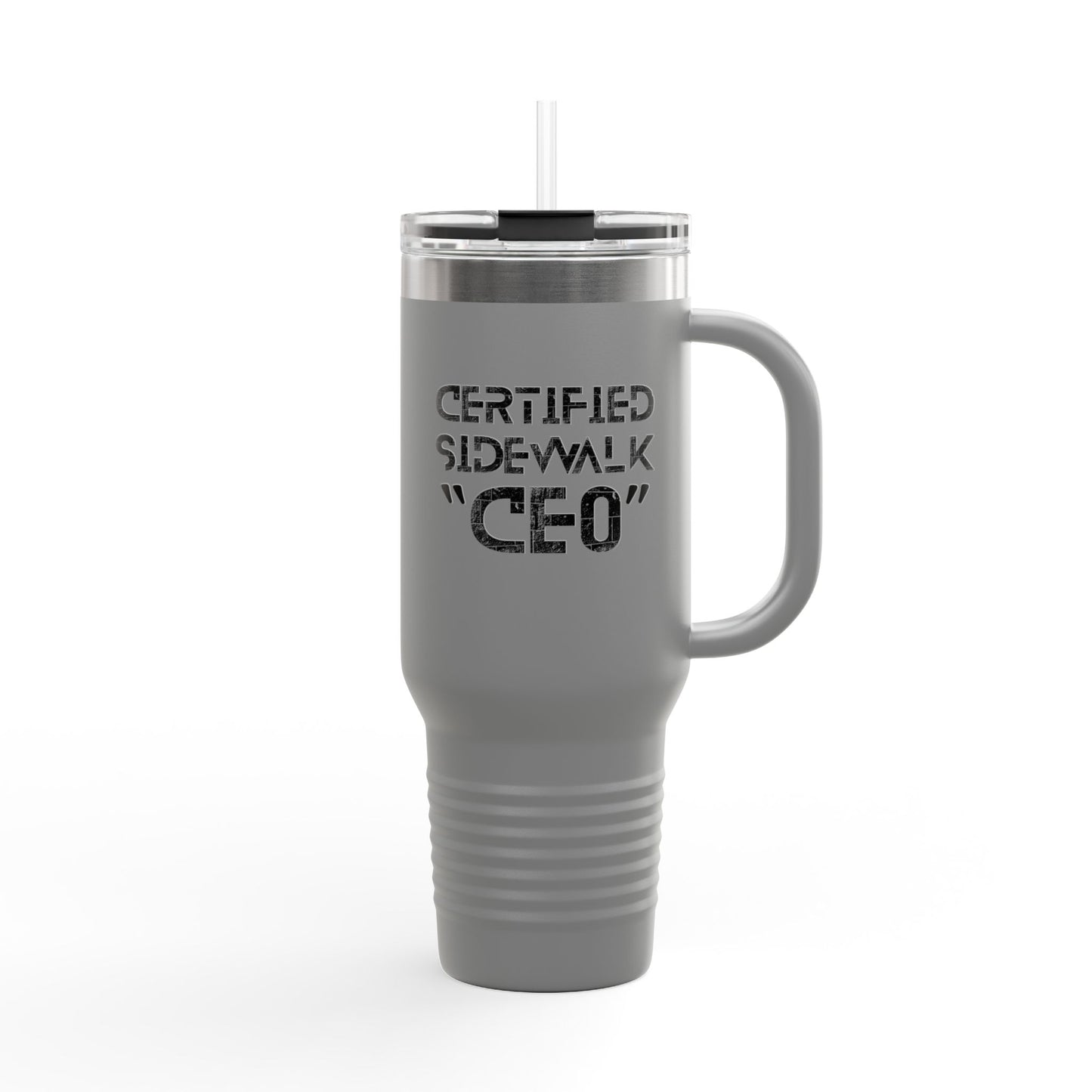 Certified Sidewalk CEO Insulated Travel Mug | Motivation for Entrepreneurs | 40oz Coffee Tumbler | Perfect Gift for Bosses, [...]