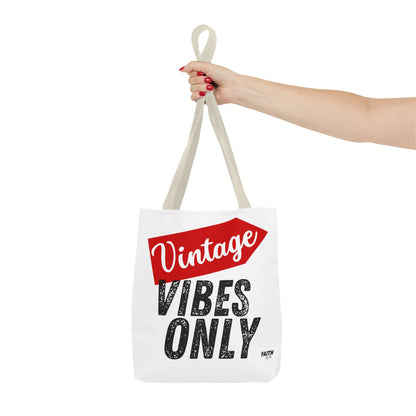 FaithStyles Vintage Vibes Only Tote Bag