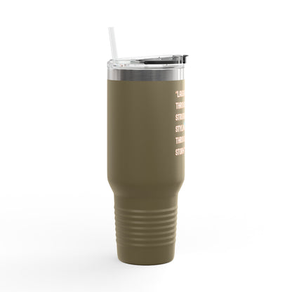Insulated 40oz Travel Mug with Sunrise Design | Perfect for On-the-Go, Camping, Travel, or Everyday Use | Ideal Gift for Coffee Lovers