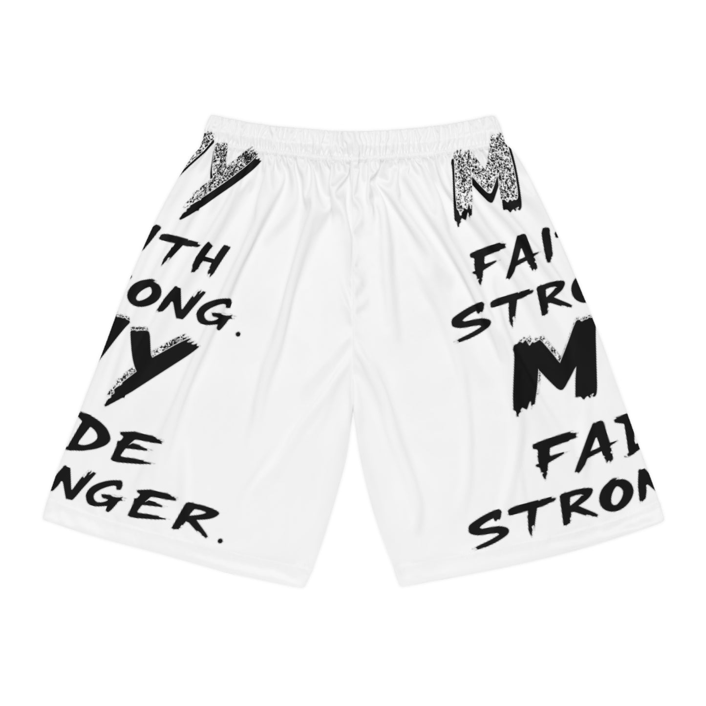 Motivational Men's Basketball Shorts, Performance Athletic Wear, Comfortable Daily Shorts for Sports and Workout, Perfect for Fitness