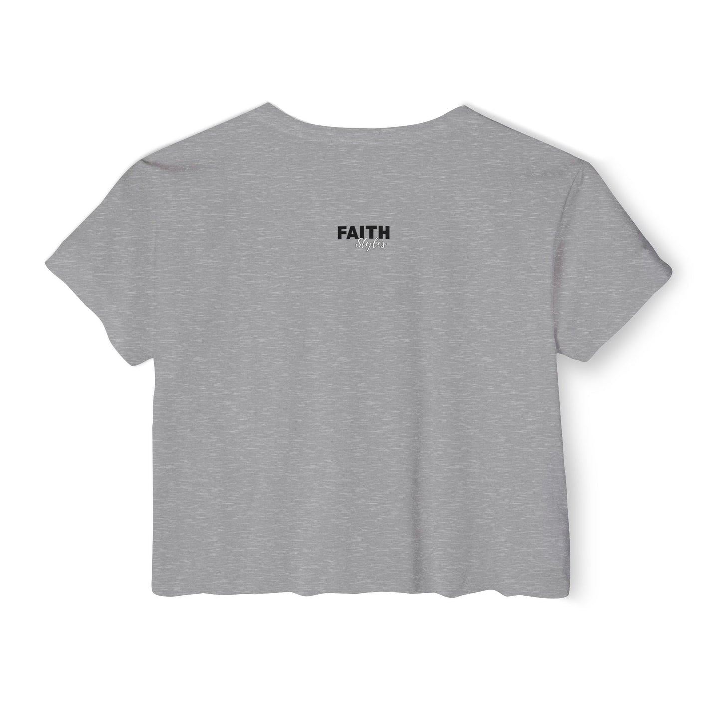 FaithStyles Bad Bitch Society Crop Top — Women's Festival Graphic Tee