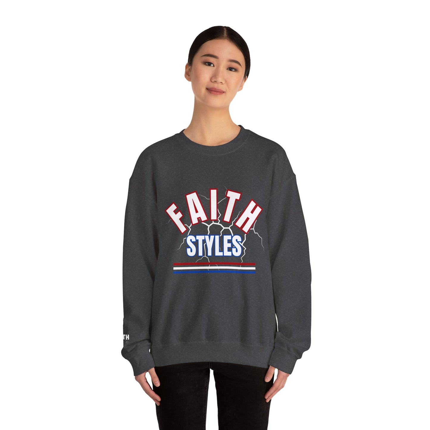 FaithStyles - Laid Back Unisex Heavy Blend™ Crewneck Sweatshirt