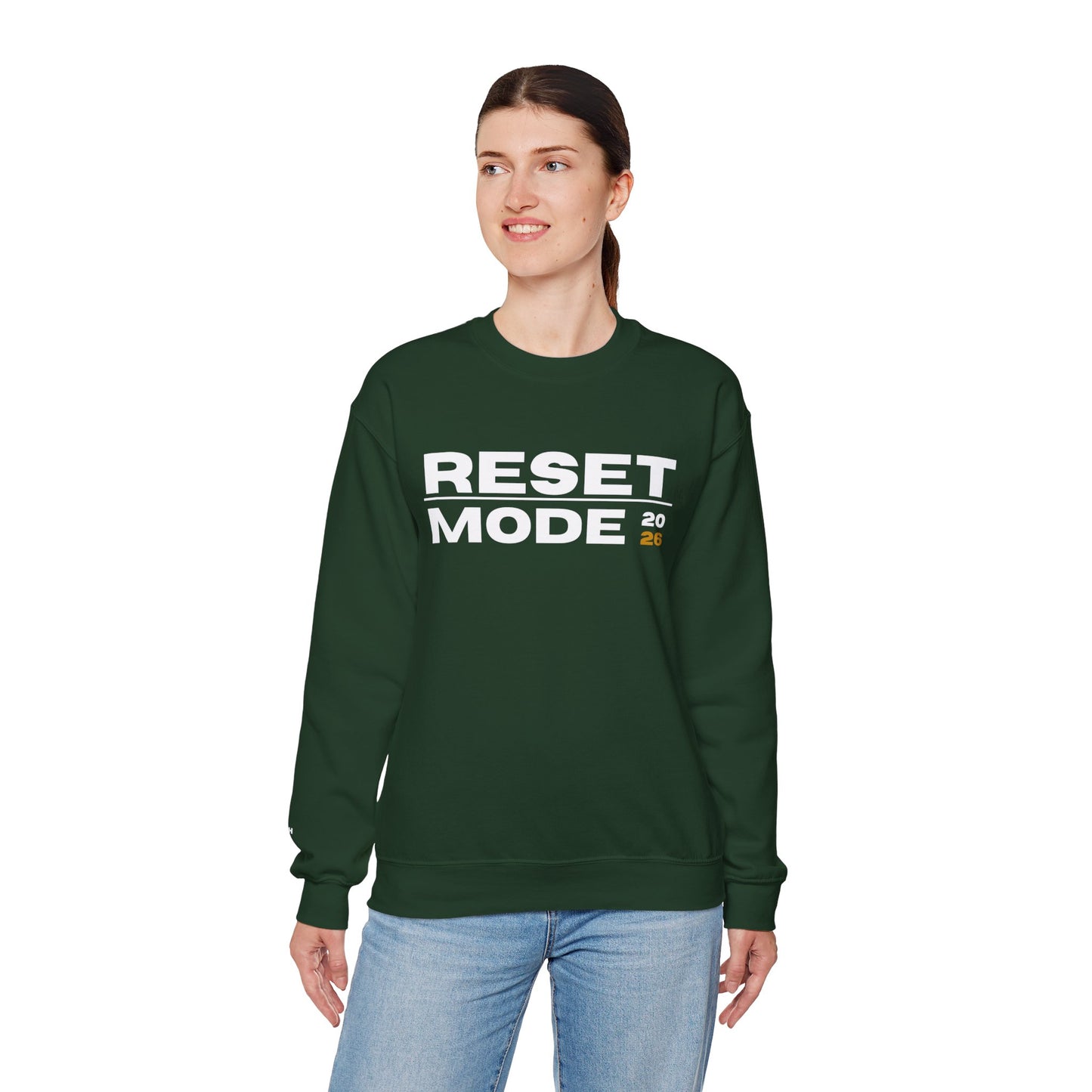 Reset Mode 2026 Crewneck Sweatshirt