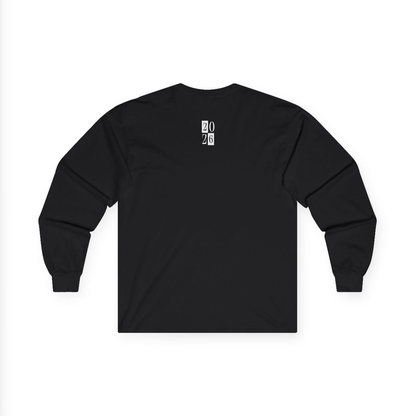 Reset Mode Long Sleeve Tee — Minimal Eye Graphic Spiritual Streetwear