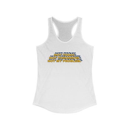 Women's Motivational Racerback Tank, Inspirational Workout Top, Fitness Apparel, Gym Shirt, Summer Workout Gear