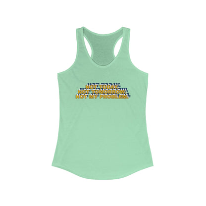 Women's Motivational Racerback Tank, Inspirational Workout Top, Fitness Apparel, Gym Shirt, Summer Workout Gear