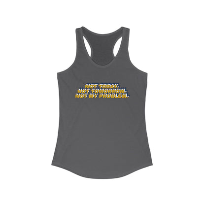 Women's Motivational Racerback Tank, Inspirational Workout Top, Fitness Apparel, Gym Shirt, Summer Workout Gear