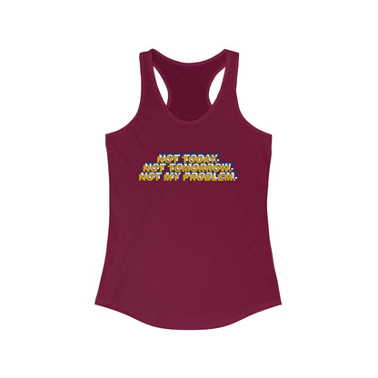 Women's Motivational Racerback Tank, Inspirational Workout Top, Fitness Apparel, Gym Shirt, Summer Workout Gear