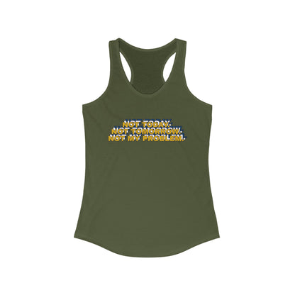Women's Motivational Racerback Tank, Inspirational Workout Top, Fitness Apparel, Gym Shirt, Summer Workout Gear