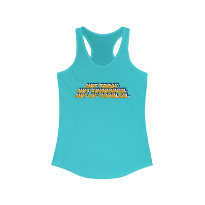 Women's Motivational Racerback Tank, Inspirational Workout Top, Fitness Apparel, Gym Shirt, Summer Workout Gear