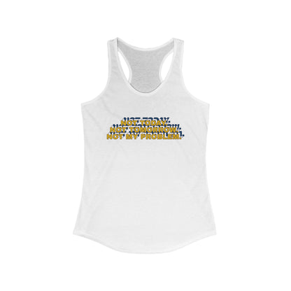 Women's Motivational Racerback Tank, Inspirational Workout Top, Fitness Apparel, Gym Shirt, Summer Workout Gear
