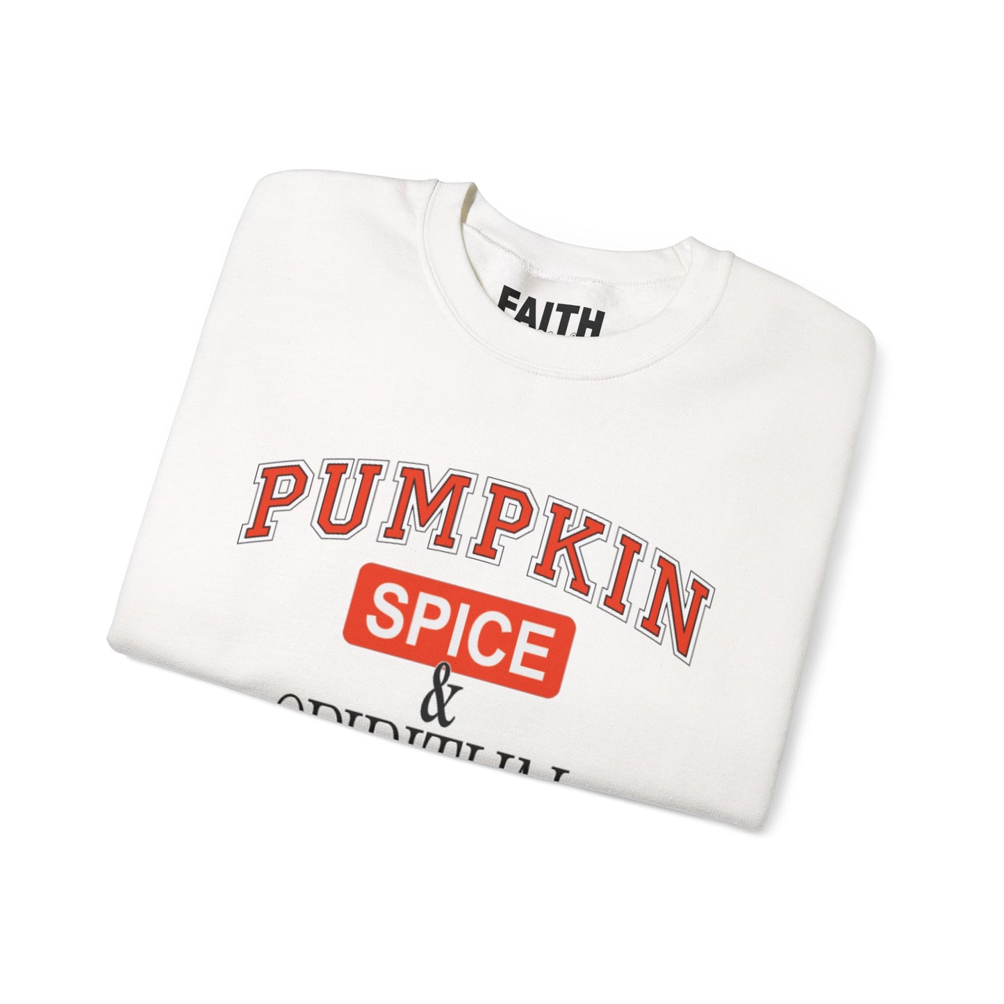 Cozy Pumpkin Spice Sweatshirt, Fall Sweatshirt, Spiritual Advice Crewneck, Autumn Fashion, Thanksgiving Gift, Unisex Sweater