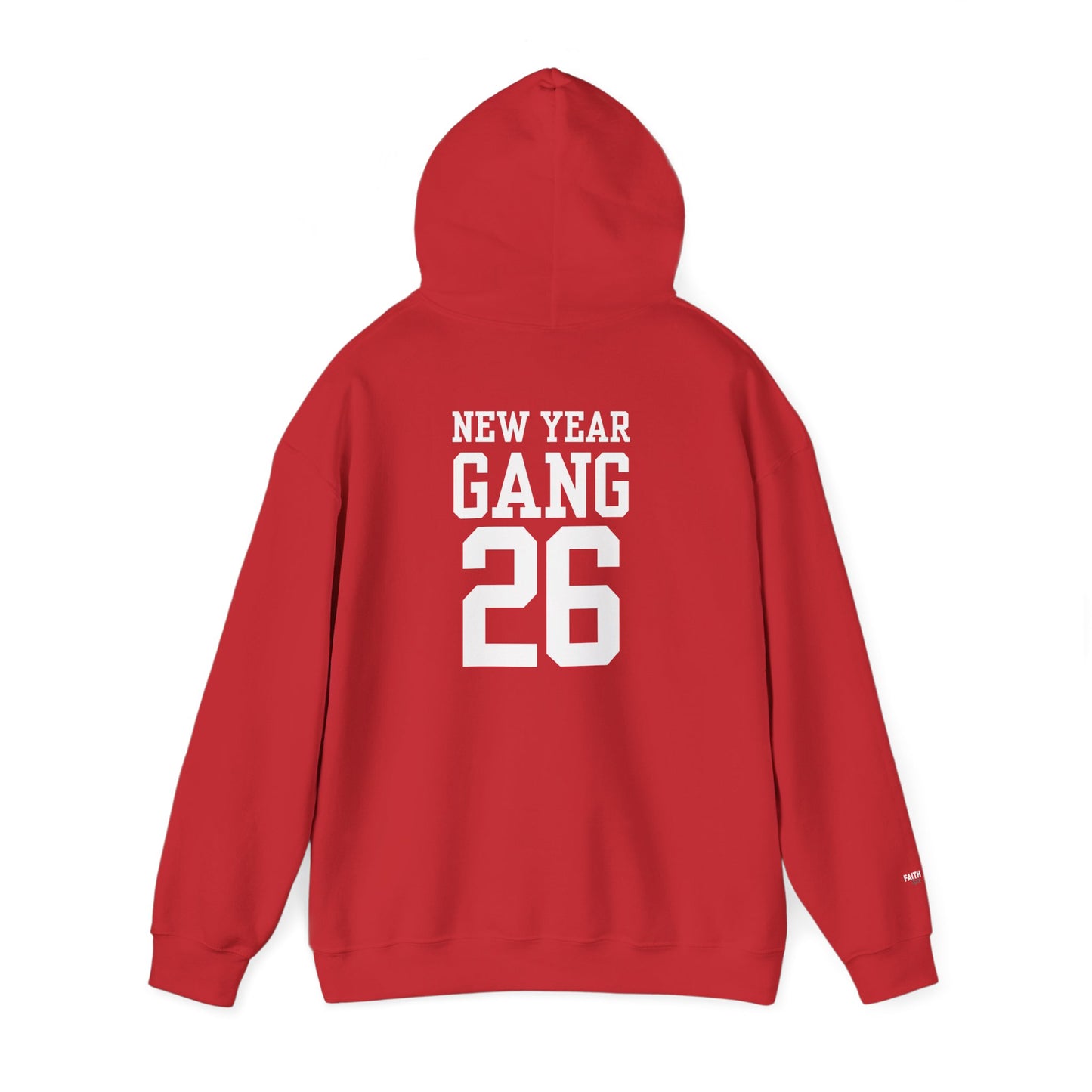 New Year Gang 26 Hoodie — Varsity Style Graphic Pullover