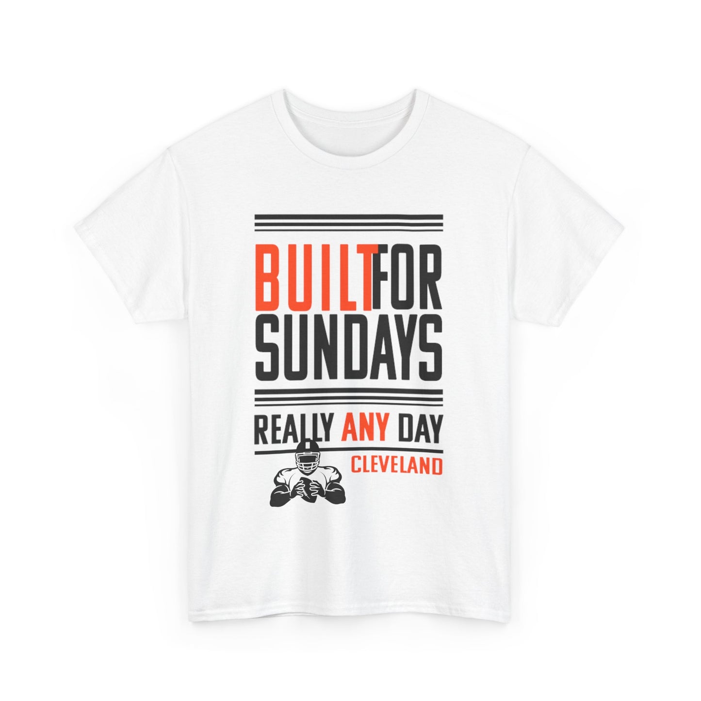 Cleveland Sundays Male, Casual Tee, Weekend Wear, Sports Fan Shirt, [...]
