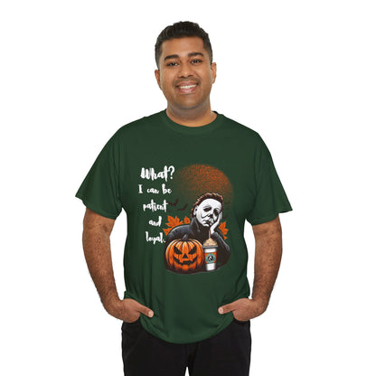 Halloween Graphic Tee, Unisex Cotton T-Shirt, Spooky Autumn Wear, Halloween Costume Top, Funny Horror Shirt