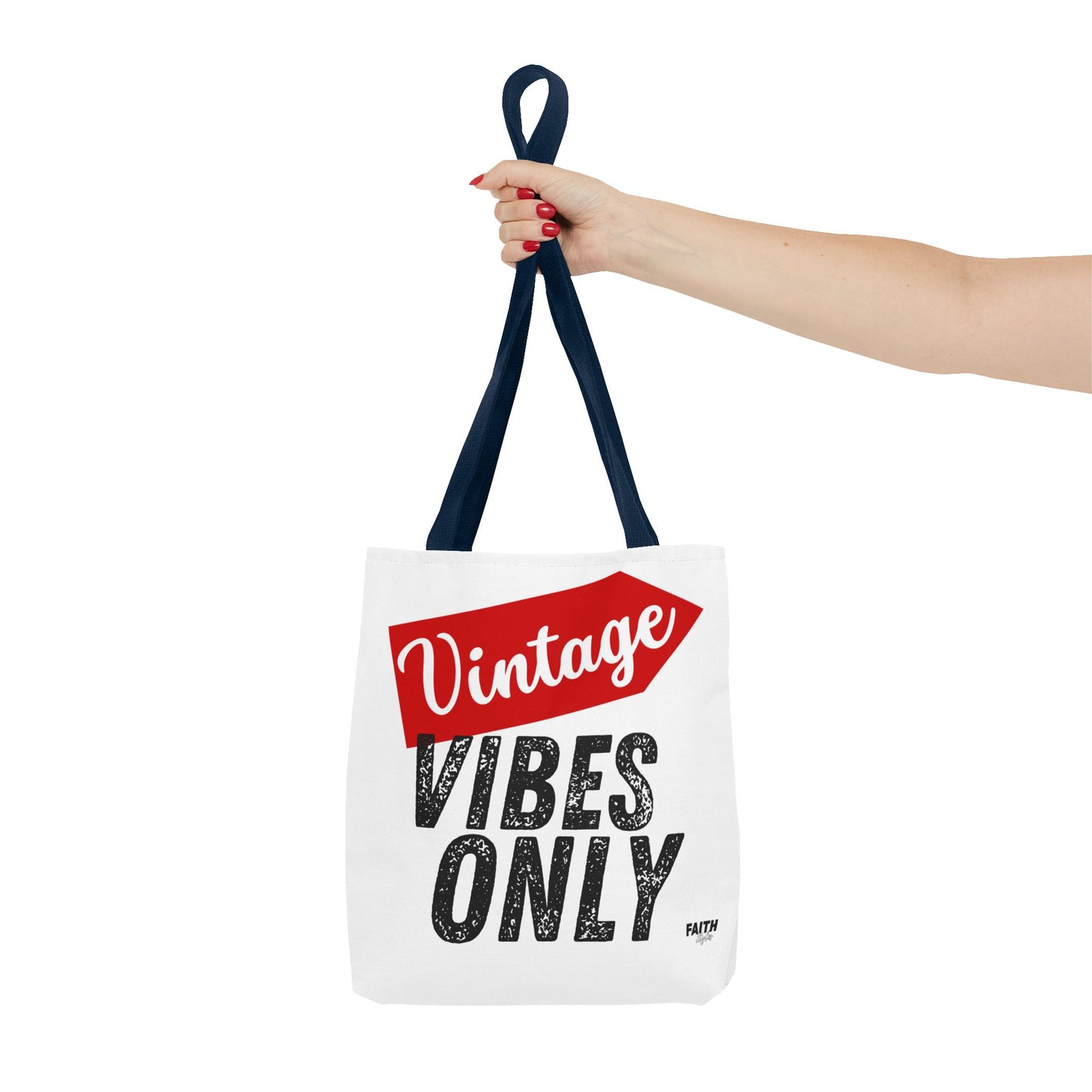 FaithStyles Vintage Vibes Only Tote Bag
