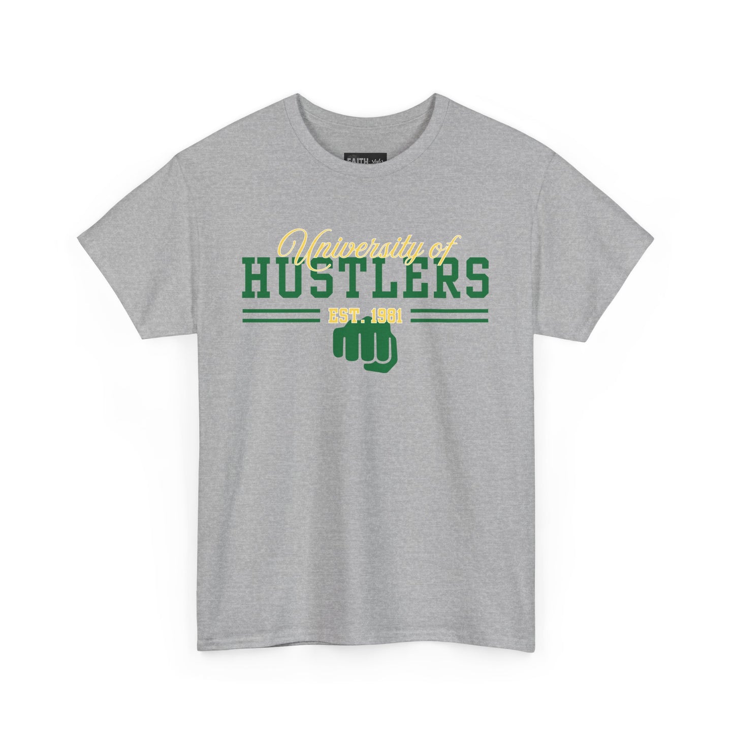 Hustlers Unisex Heavy Cotton Tee - Casual Style, Streetwear, Graphic Tee, Gift for Entrepreneurs, Cool Summer Shirt
