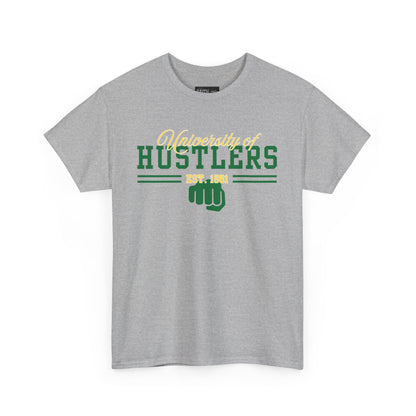Hustlers Unisex Heavy Cotton Tee - Casual Style, Streetwear, Graphic Tee, Gift for Entrepreneurs, Cool Summer Shirt