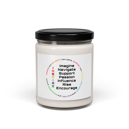 "INSPIRE" Scented Soy Candle, 9oz