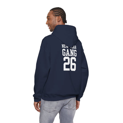 New Year Gang 26 Hoodie — Varsity Style Graphic Pullover