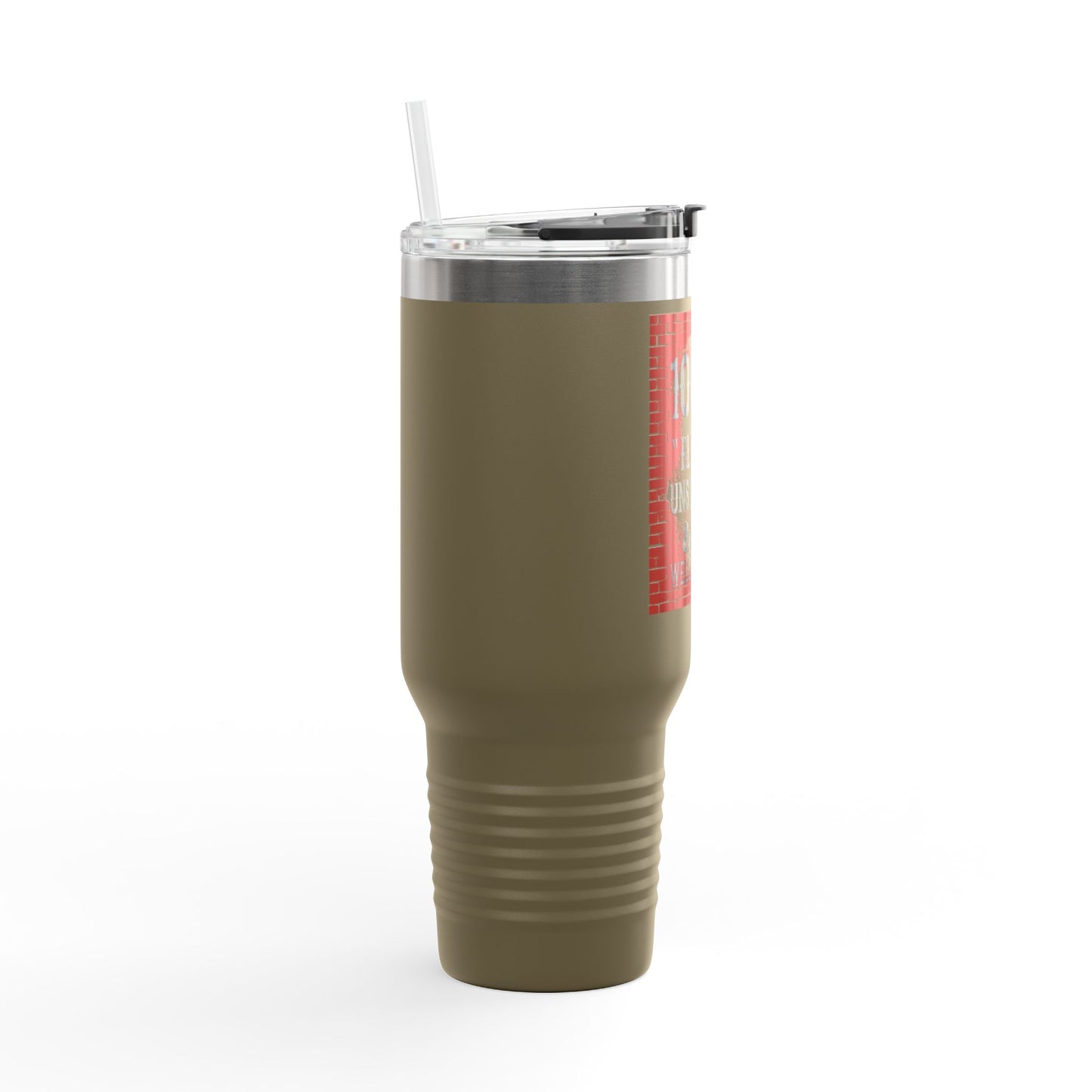 100% Blessed Insulated Travel Mug, 40oz - Perfect for On-the-Go Coffee Lovers, Gift for Friends, Durable Travel Cup, Unique Quote Mug, [...]