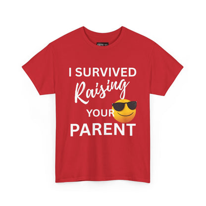 Funny Parent Survival Unisex T-Shirt | Gift for New Parents | Parenting Humor Tee | Casual Wear | Holiday Gift Idea