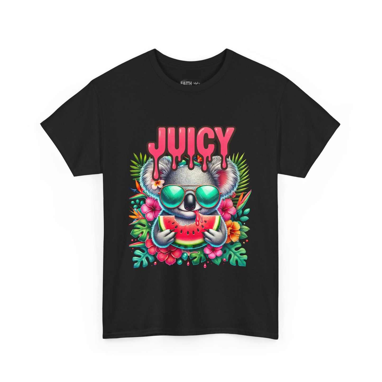 Juicy Watermelon Graphic Tee, Unisex Cotton T-Shirt, Summer Vibes, Beachwear, Fun Casual Wear, Gift for Friends, Festival Apparel