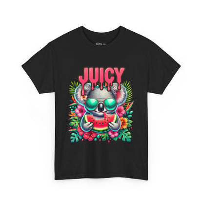 Juicy Watermelon Graphic Tee, Unisex Cotton T-Shirt, Summer Vibes, Beachwear, Fun Casual Wear, Gift for Friends, Festival Apparel
