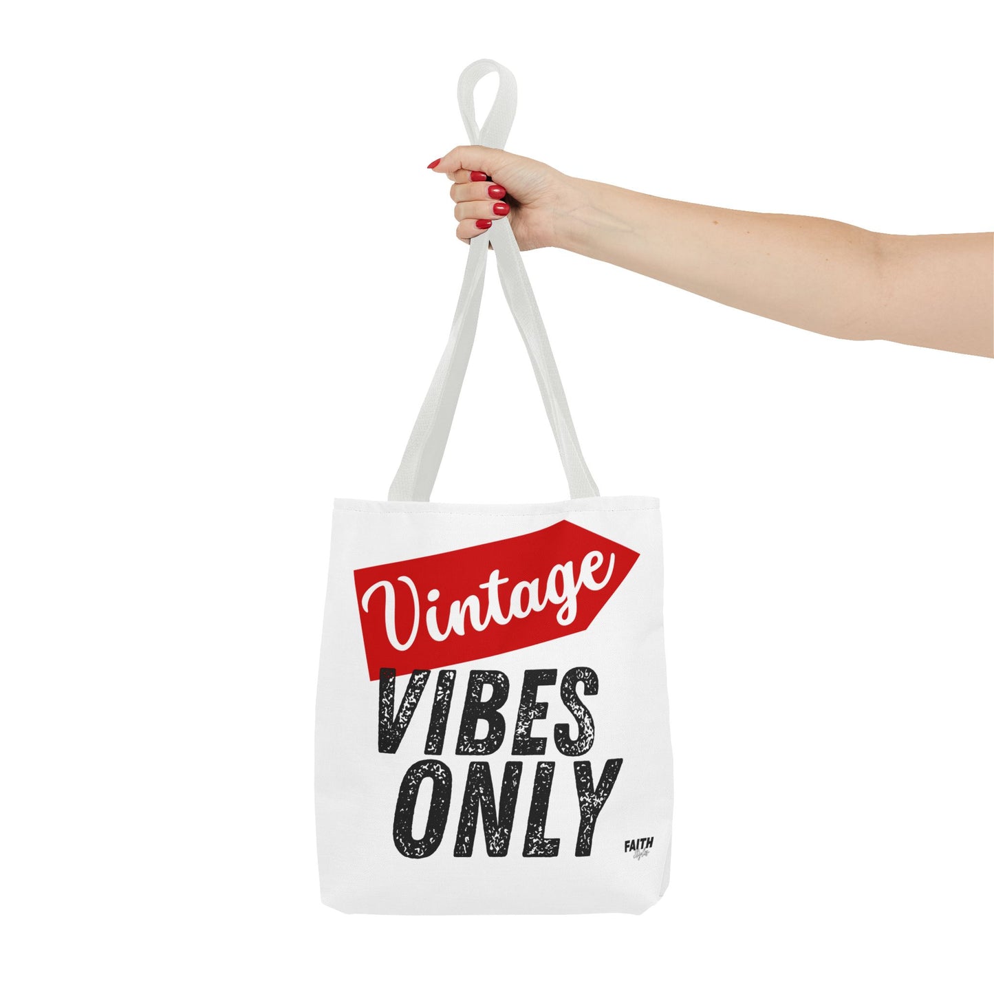 FaithStyles Vintage Vibes Only Tote Bag