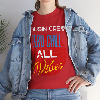 Cousin Crew Graphic Tee, Casual Unisex T-Shirt, Perfect for Family Gatherings, All-Occasion Gift, Trendy Lifestyle Wear
