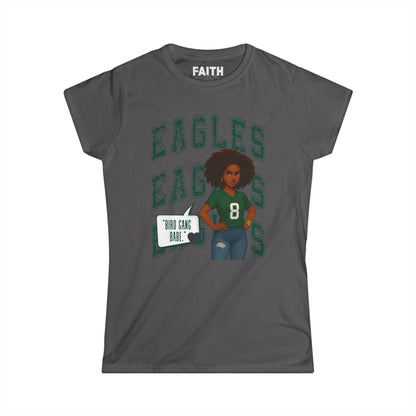 Eagles Game Day Women's Tee, Sports Fan Shirt, Football Season Apparel, Gift for Her, Casual Outfit for Celebrations