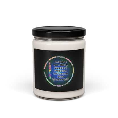 "INSPIRE" Scented Soy Candle, 9oz