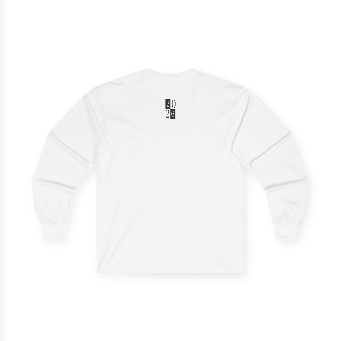 Reset Mode Long Sleeve Tee — Minimal Eye Graphic Spiritual Streetwear