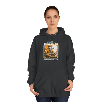 Unisex College Hoodie, Killer Cowboys
