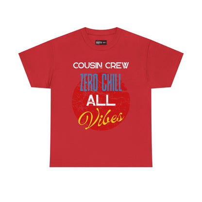 Cousin Crew Graphic Tee, Casual Unisex T-Shirt, Perfect for Family Gatherings, All-Occasion Gift, Trendy Lifestyle Wear