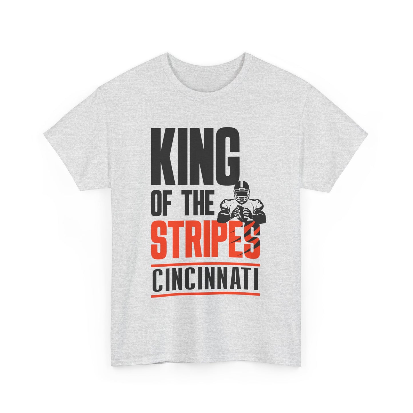 Cincinnati King of the Stripes Tee, Casual Graphic Tee, Male Cotton [...]