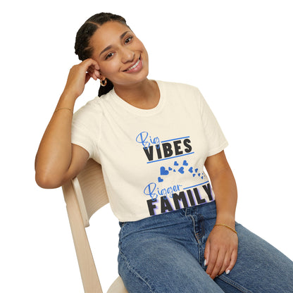 Stylish Family Vibes T-Shirt | Fun Gift for Family Gatherings, Parties, Holidays, Love Shirt, Unisex Tee