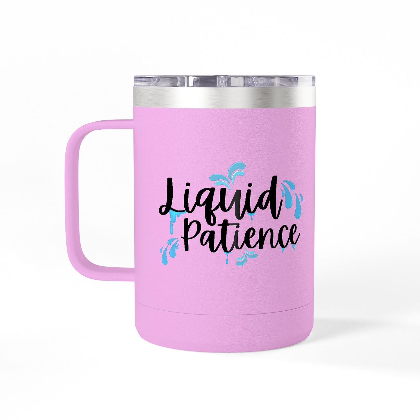Liquid Patience Coffee Mug Tumbler | Perfect Gift for Coffee Lovers, Inspirational Drinkware, Home Office Accessory, Relaxation Gift, [...]