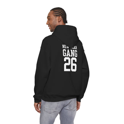 New Year Gang 26 Hoodie — Varsity Style Graphic Pullover