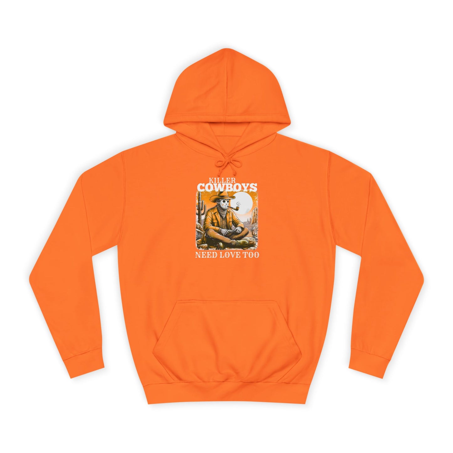 Unisex College Hoodie, Killer Cowboys