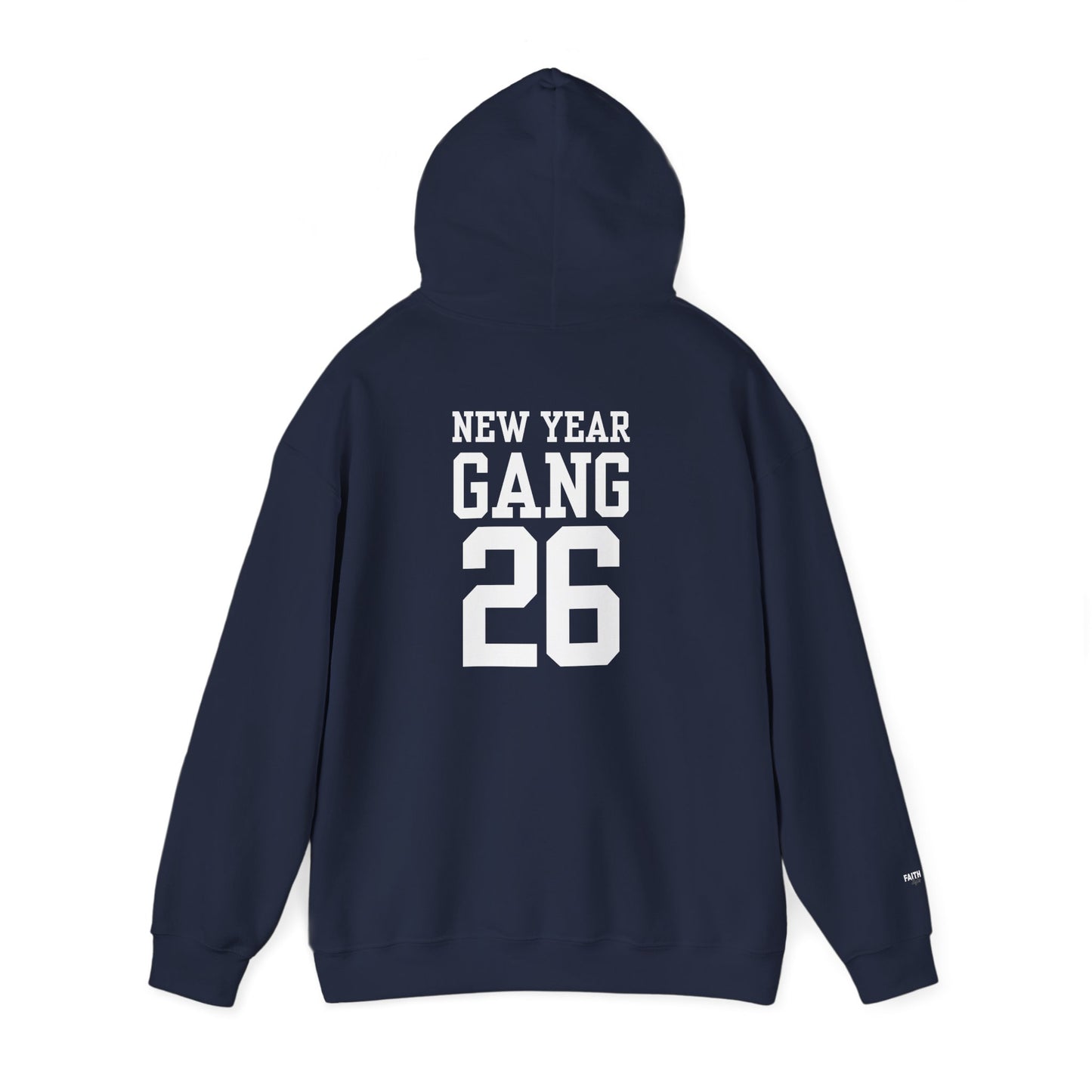 New Year Gang 26 Hoodie — Varsity Style Graphic Pullover
