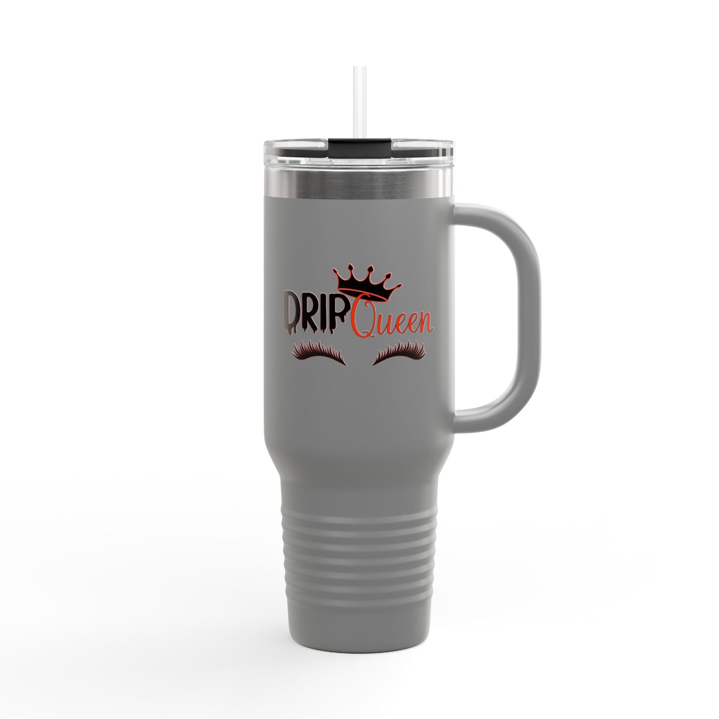 Stylish Insulated Travel Mug - Perfect for Queen of Drinks | Cute Gift for Coffee Lovers, Travel Mug, Drip Queen, 40oz Mug, Trendy [...]