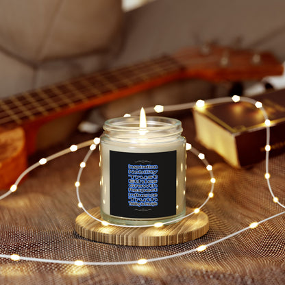 "INSPIRATION" Scented Candles, Coconut Apricot Wax (4oz, 9oz)