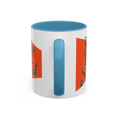 Accent Coffee Mug (11, 15oz) - Sip & Strut Design, Perfect Gift for Coffee Lovers, Home Office Decor, Unique Holiday Present, Ceramic [...]