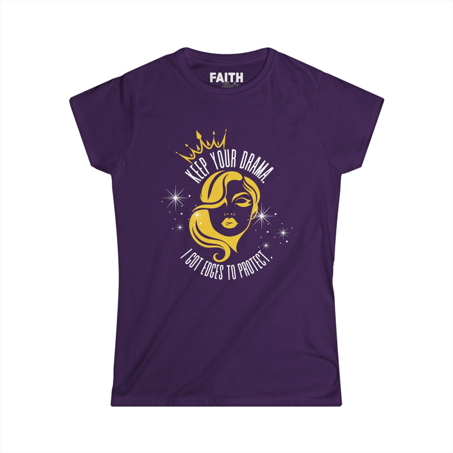 Women’s Graphic Tee - Keep Your Drama, Perfect for Casual Wear, Gifting, Birthdays, or Girls’ Night Out