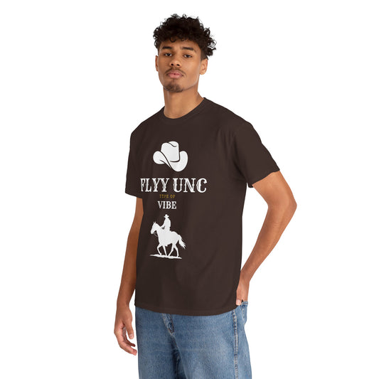 Unisex Cowboy Vibe Tee, Fun Graphic Tee, Casual Wear, Gift for Cowpoke Lovers, Western Style T-Shirt, Country Enthusiast Apparel
