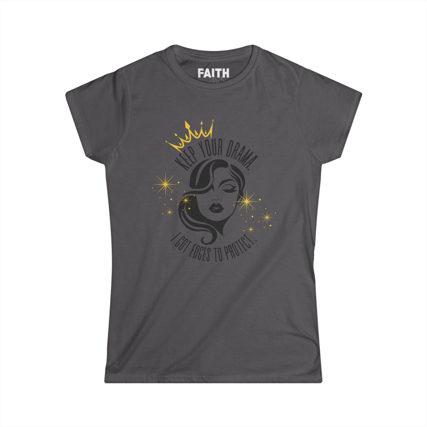 Women’s Graphic Tee - Keep Your Drama, Perfect for Casual Wear, Gifting, Birthdays, or Girls’ Night Out