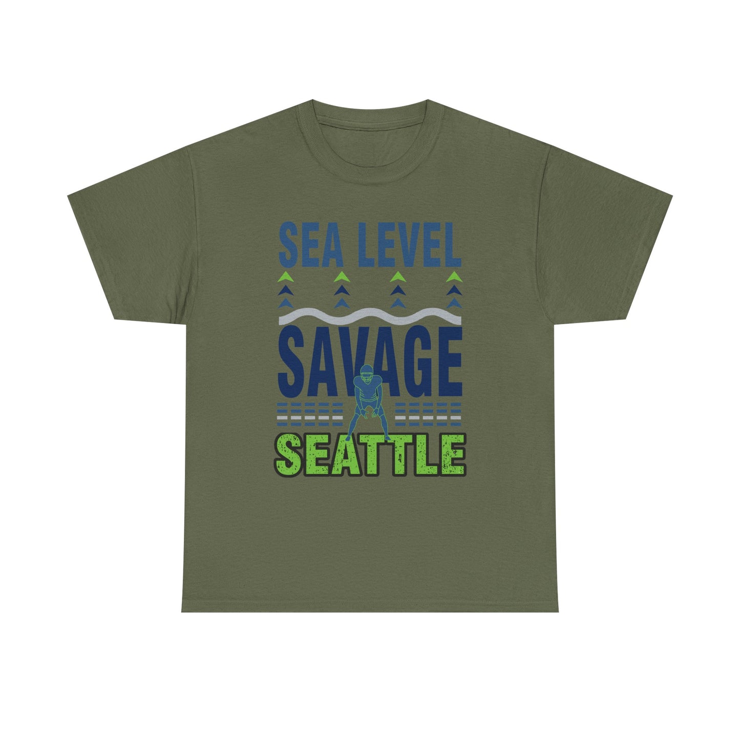 Seattle Savage Cotton Tee, Male Graphic T-Shirt, Casual Wear, Gift for [...]