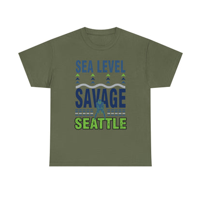 Seattle Savage Cotton Tee, Male Graphic T-Shirt, Casual Wear, Gift for [...]