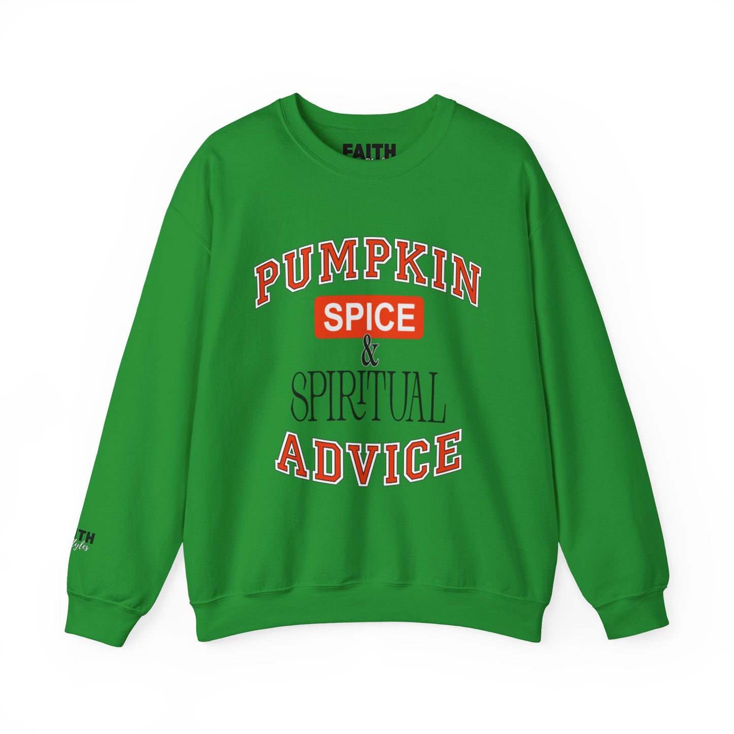 Cozy Pumpkin Spice Sweatshirt, Fall Sweatshirt, Spiritual Advice Crewneck, Autumn Fashion, Thanksgiving Gift, Unisex Sweater